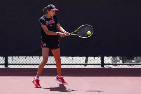 Utah Utes vs. Colorado Buffaloes at the George S. Eccles Tennis Center in Salt Lake City, UT on Saturday, April 20, 2024.
Eli Rehmer/Utah Athletics