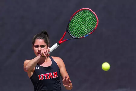 Utah Utes vs. Colorado Buffaloes at the George S. Eccles Tennis Center in Salt Lake City, UT on Saturday, April 20, 2024.
Eli Rehmer/Utah Athletics