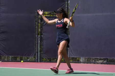 Utah Utes vs. Colorado Buffaloes at the George S. Eccles Tennis Center in Salt Lake City, UT on Saturday, April 20, 2024.
Eli Rehmer/Utah Athletics
