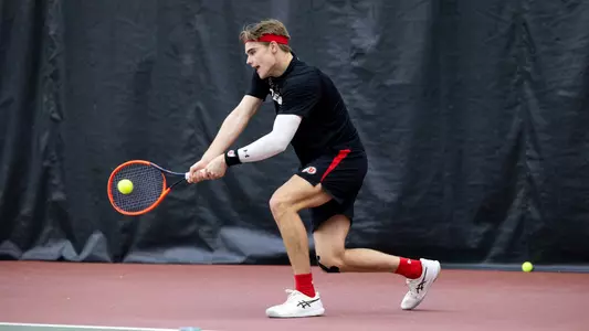 Utah Utes Men’s Tennis Practice at George S. Eccles Tennis Center in Salt Lake City, UT on Monday, January 13, 2025.
Davis Kuhn/Utah Athletics