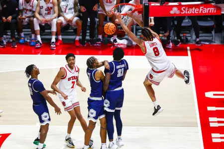 Utah men's basketball vs. Nevada Wolfpack at the Jon M. Huntsman Center in Salt Lake City, Utah on Friday, October 17th, 2025.