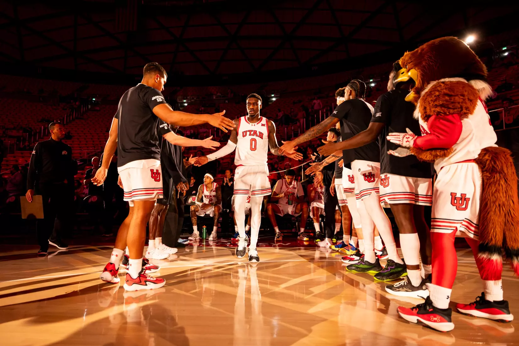 Utah men's basketball vs. Sam Houston Bearkats at the Jon M. Huntsman Center in Salt Lake City, Utah on Saturday, November 15th, 2025.