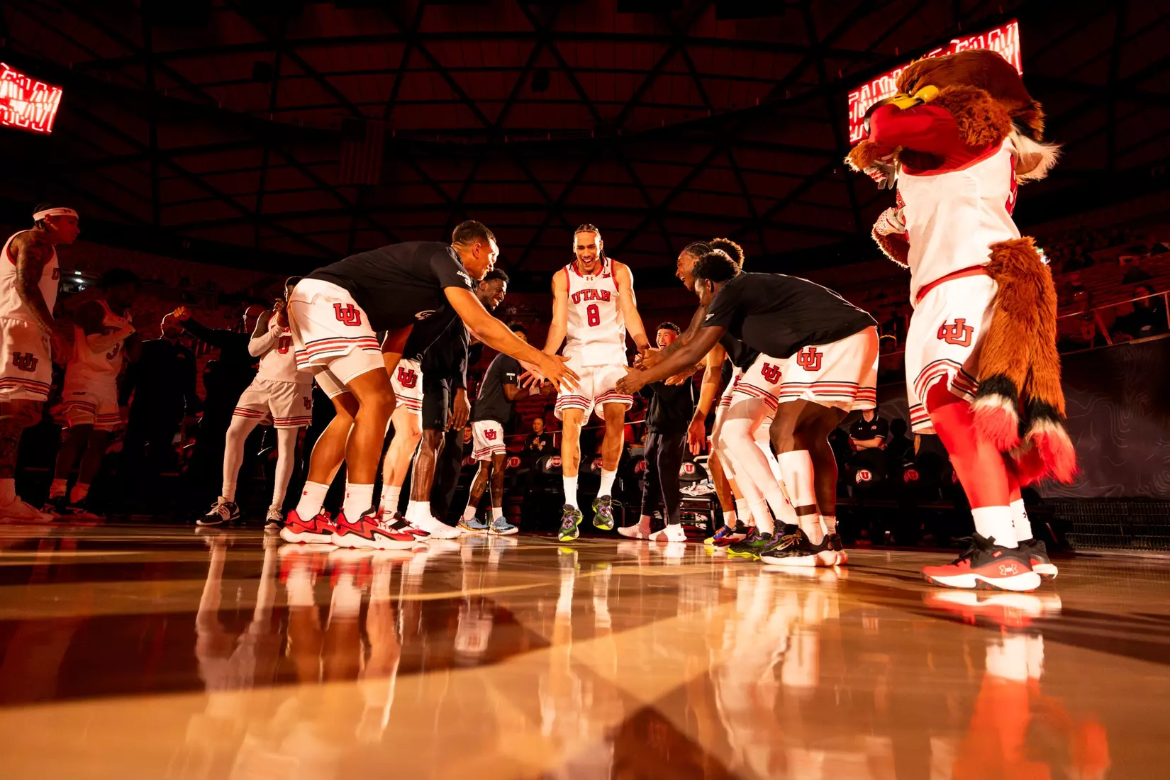 Utah men's basketball vs. Sam Houston Bearkats at the Jon M. Huntsman Center in Salt Lake City, Utah on Saturday, November 15th, 2025.