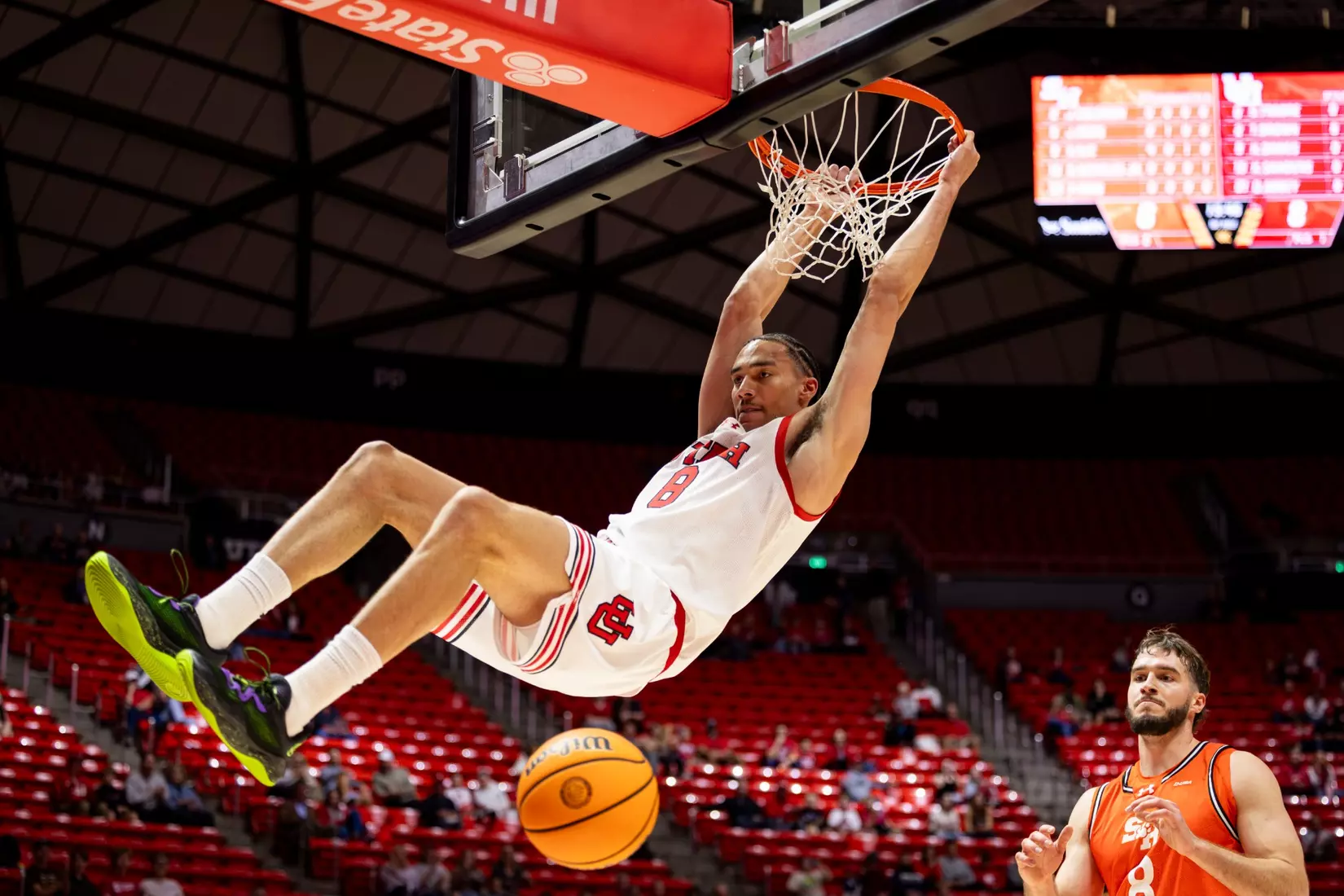 Utah men's basketball vs. Sam Houston Bearkats at the Jon M. Huntsman Center in Salt Lake City, Utah on Saturday, November 15th, 2025.