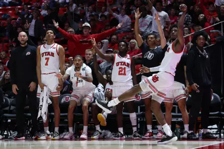 Utah men's basketball vs. Weber State at the Jon M. Huntsman Center in Salt Lake City, Utah on Saturday, November 8th, 2025