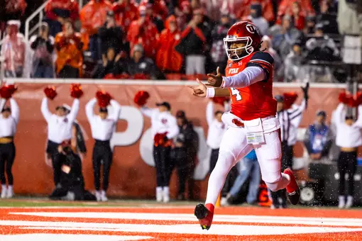 Utah Utes football vs. Arizona State Sun Devils at Rice Eccles Stadium in Salt Lake City, UT, on Saturday, October 11, 2025.
Anna Fuder/Utah Athletics