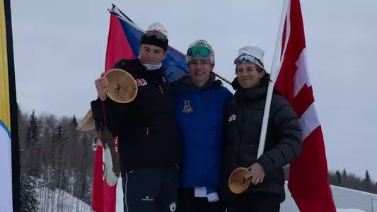 Men's 10K Freestyle Podium - 2025 UAF Invite