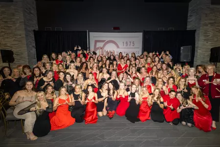 Red Rocks Red & Black Ball 50th Birthday Celebration