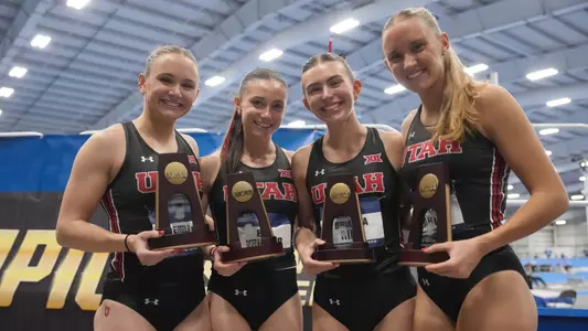 Mar 14, 2025; Virginia Beach, VA, USA; during the NCAA Indoor Championships at the Virginia Beach Sports Center. Mandatory Credit: Kirby Lee-Imagn Images