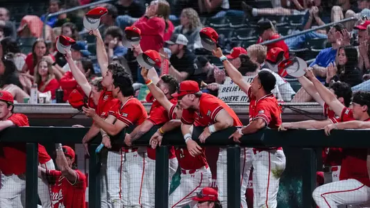 Dugout Celebration - vs. BYU 2025