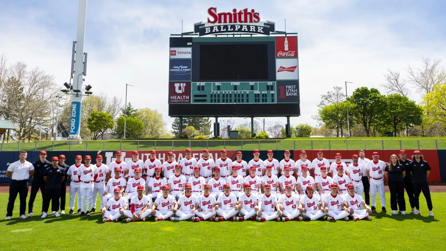2025 Utah Baseball Team Photo
