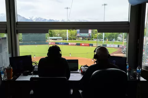 Utah Utes vs. TCU Horned Frogs at Smith’s Ballpark in Salt Lake City, UT on Saturday, May 17, 2025.
Anna Fuder/Utah Athletics