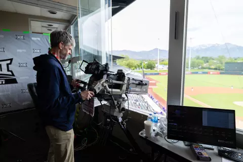 Utah Utes vs. TCU Horned Frogs at Smith’s Ballpark in Salt Lake City, UT on Saturday, May 17, 2025.
Anna Fuder/Utah Athletics