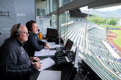 Utah Utes vs. TCU Horned Frogs at Smith’s Ballpark in Salt Lake City, UT on Saturday, May 17, 2025.
Anna Fuder/Utah Athletics