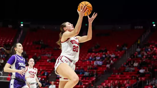 Utah Utes vs. Kansas State at Jon M. Huntsman Center in Salt Lake City, UT on Wednesday, January 8, 2025.
Anna Fuder/Utah Athletics