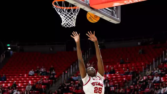 Utah Utes vs. UCF Knights at Jon M. Huntsman Center in Salt Lake City, UT on Saturday, February 8, 2025.
Anna Fuder/Utah Athletics