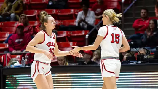 Utah Utes vs. UCF Knights at Jon M. Huntsman Center in Salt Lake City, UT on Saturday, February 8, 2025.
Anna Fuder/Utah Athletics
