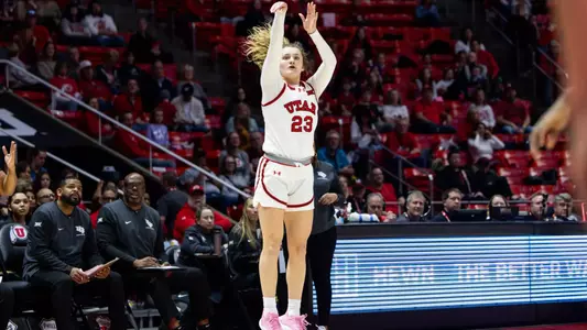 Utah Utes vs. UCF Knights at Jon M. Huntsman Center in Salt Lake City, UT on Saturday, February 8, 2025.
Anna Fuder/Utah Athletics