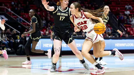 Utah Utes vs. Colorado Buffaloes at Jon M. Huntsman Center in Salt Lake City, UT on Wednesday, February 12, 2025.
Anna Fuder/Utah Athletics