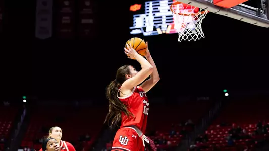 Utah Utes vs. Oklahoma State Cowgirls at Jon M. Huntsman Center in Salt Lake City, UT on Tuesday, February 18, 2025.
Anna Fuder/Utah Athletics