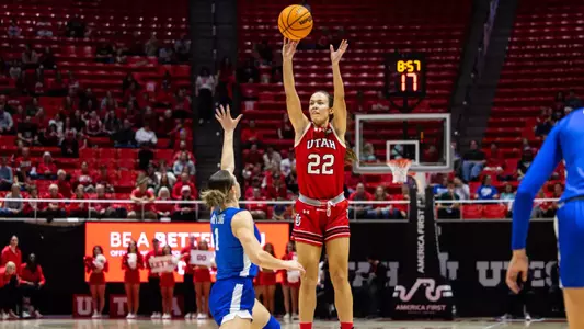Utah Utes vs. BYU Cougars at Jon M. Huntsman Center in Salt Lake City, UT on Saturday, March 1, 2025.
Anna Fuder/Utah Athletics