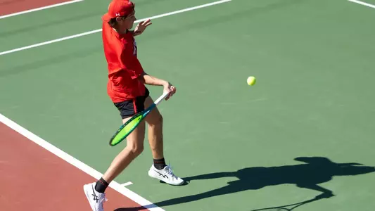 Utah Utes vs. Denver Pioneers at George S. Eccles Tennis Center in Salt Lake City, UT on Sunday, March 2, 2025.
Anna Fuder/Utah Athletics