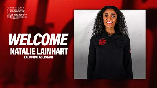 2025-26 MBB: Natalie Lainhart Hire GFX