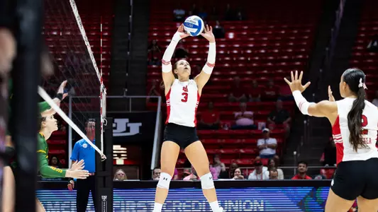 Utah Utes vs. Baylor University at Jon M. Huntsman Center in Salt Lake City, UT on Saturday, October 12, 2024.
Davis Kuhn/Utah Athletics