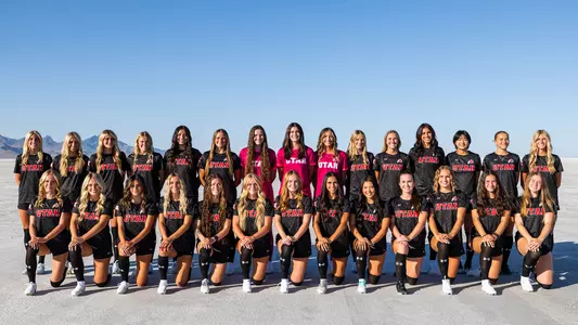 Utah Women's Soccer 2025 Team Photo