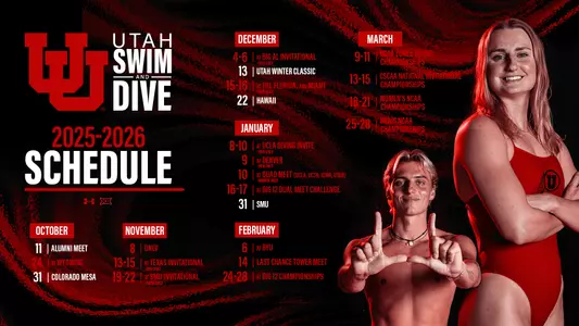 2025-26 Swim and Dive Schedule