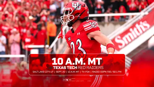 FB Texas Tech Game Time Announcement 2025