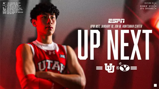 2025-26 MBB: Up Next vs. #9 BYU GFX