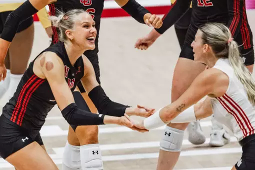 Utah Volleyball Hosts Top 25 Slate at the Jon M. Huntsman Center