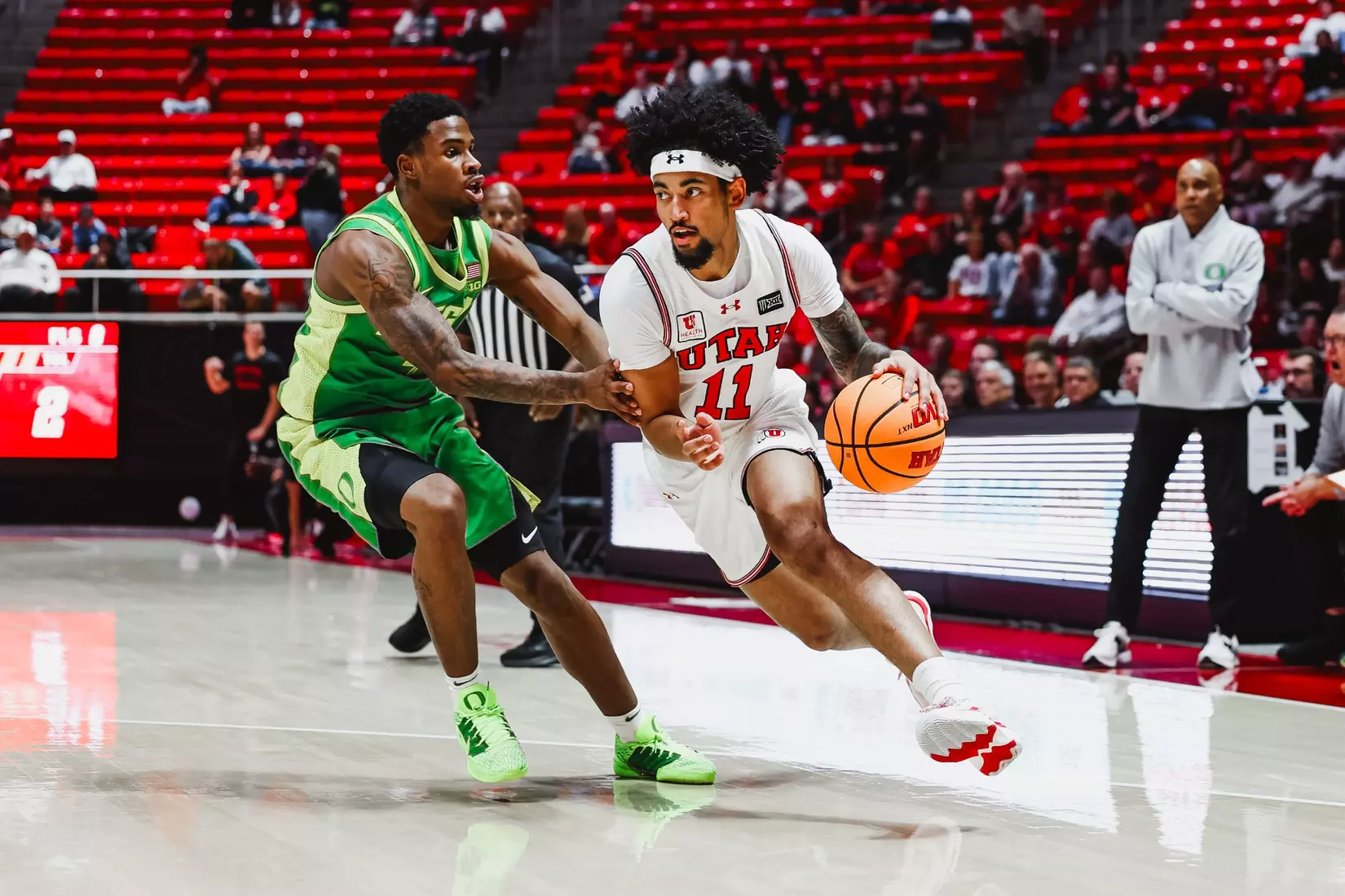 Utah men's basketball vs. Oregon at the Jon M. Huntsman Center in Salt Lake City, Utah on Wednesday, October 21st, 2026