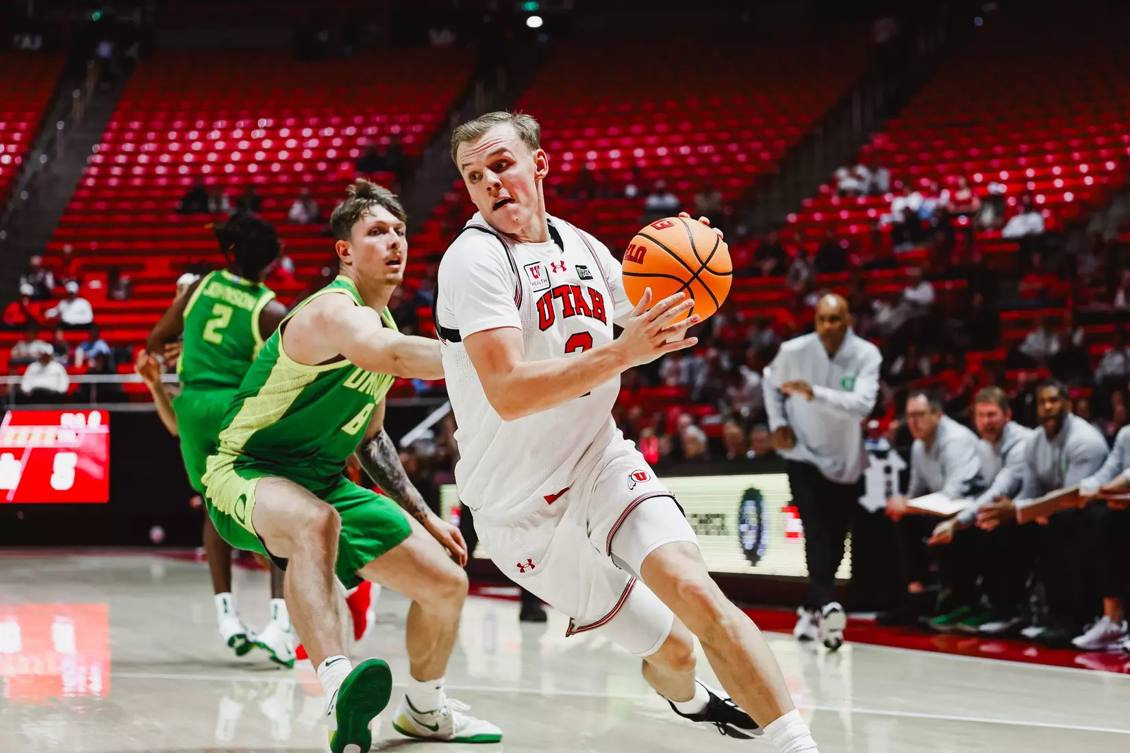 Utah men's basketball vs. Oregon at the Jon M. Huntsman Center in Salt Lake City, Utah on Wednesday, October 21st, 2026