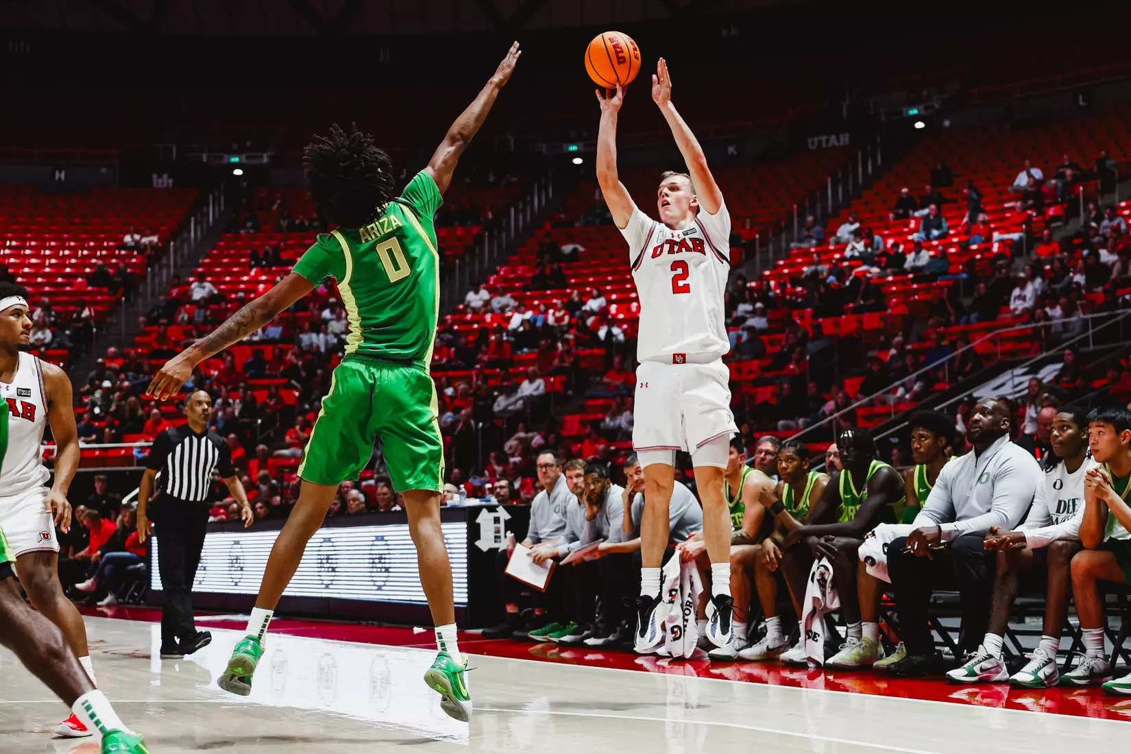 Utah men's basketball vs. Oregon at the Jon M. Huntsman Center in Salt Lake City, Utah on Wednesday, October 21st, 2026