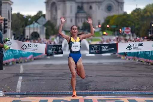 Emily Venters at 2026 USATF 10lm
