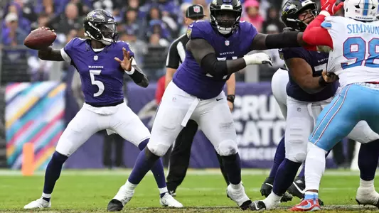 NFL: Tennessee Titans at Baltimore Ravens