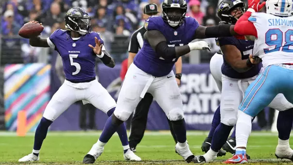 NFL: Tennessee Titans at Baltimore Ravens