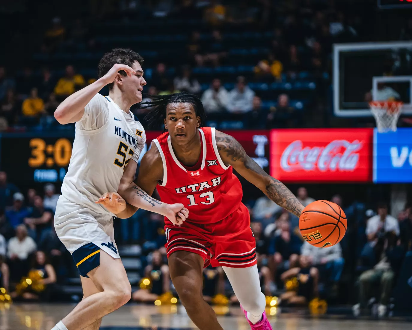 Utah MBB vs West Virginia