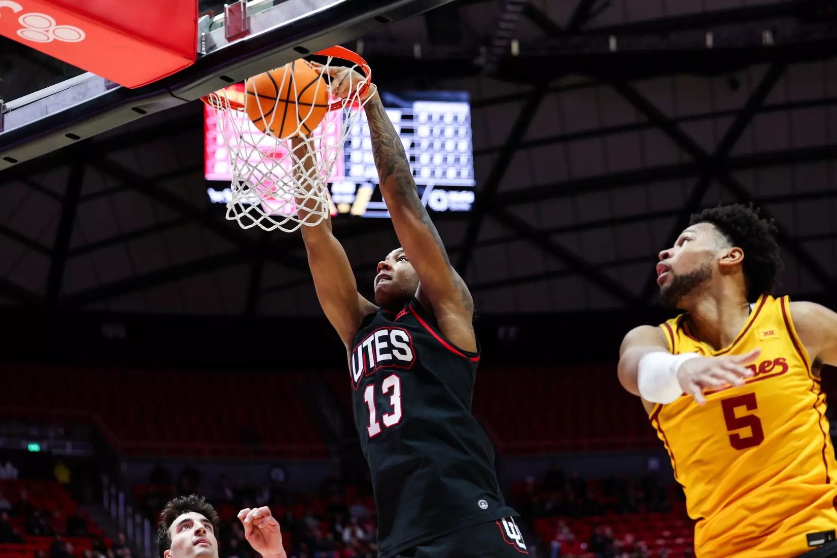 Utah men's basketball vs. #4/5 Iowa State at the Jon M. Huntsman Center in Salt Lake City, Utah on Tuesday, February 24th, 2026.
