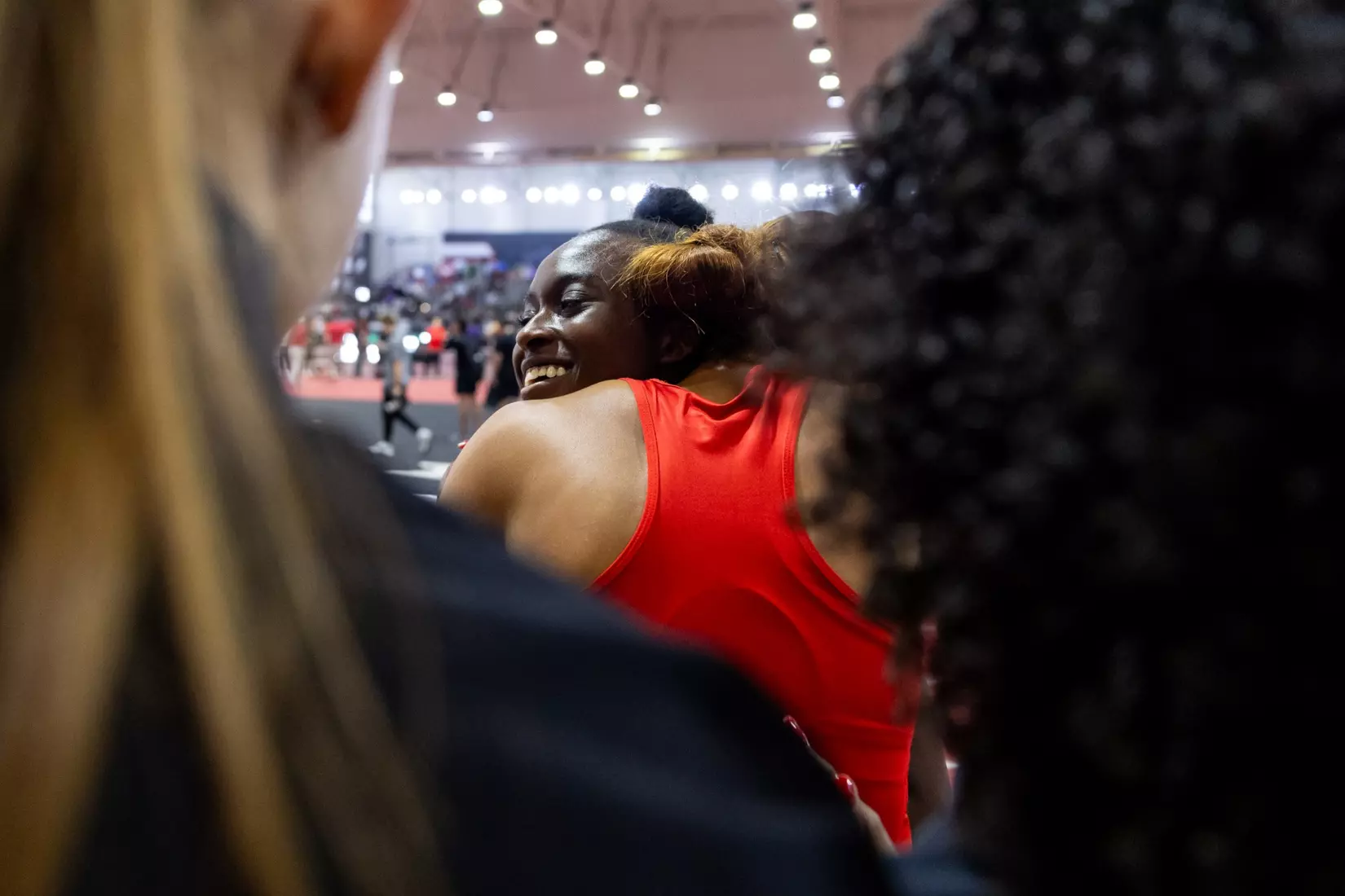 The Utah track & field team competed on day 1 of the Big 12 Indoor Track & Field Championships at the Sports Performance Center in Lubbock, Texas.