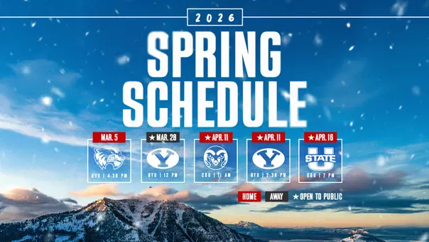 Utah VB Spring Schedule