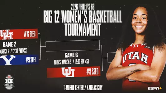 Utah WBB Big 12 seeding
