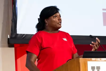 New Utah student athlete orientation in Salt Lake City, UT on Saturday, August 16, 2025.
Anna Fuder/Utah Athletics