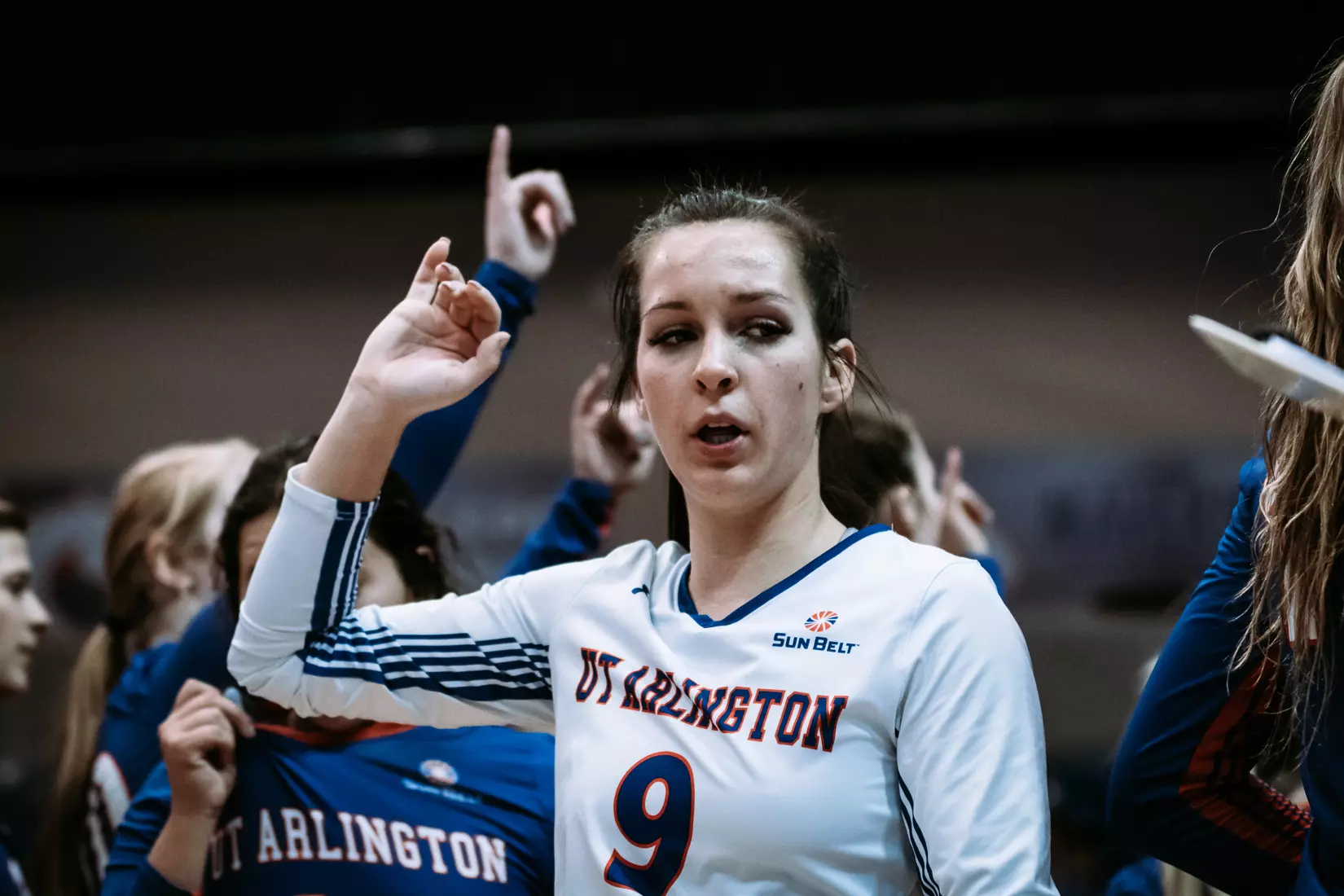 Volleyball vs Arkansas State, Marina Bustillo-Mendoza