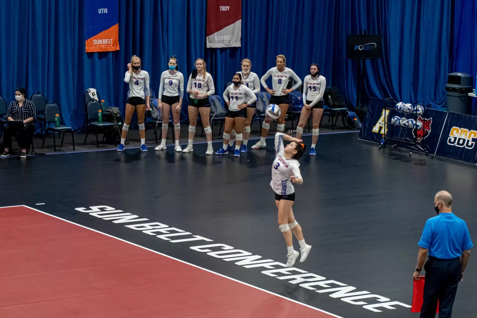 Volleyball at SBC Tourney