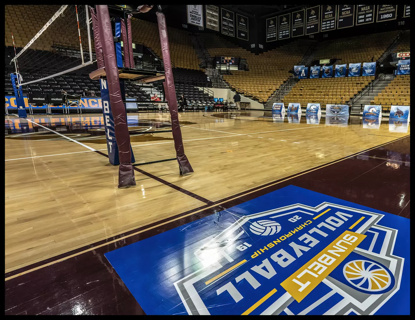 VOLLEYBALL - 2019 - Sun Belt Conference Championship, First Round - Thurs, 21 Nov, Match 1 (8) Arkansas State vs (5) Louisiana, 1700L