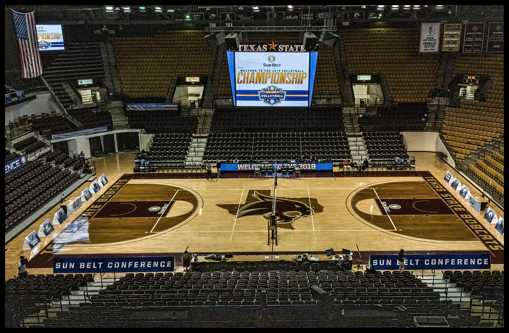 VOLLEYBALL - 2019 - Sun Belt Conference Championship, First Round - Thurs, 21 Nov, Match 1 (8) Arkansas State vs (5) Louisiana, 1700L