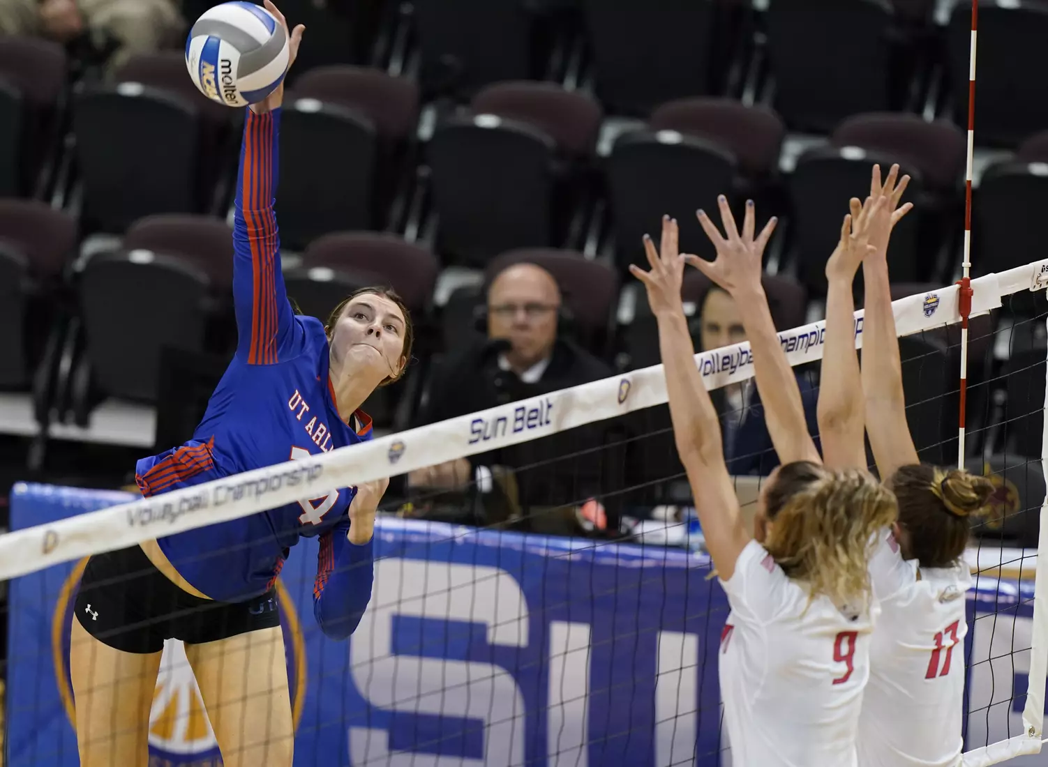 2 - VOLLEYBALL - 2019 - Sun Belt Conference Championship, Quarterfinals, Fri, 22 Nov, Match 4, UTA vs (3) South Alabama, 1930L